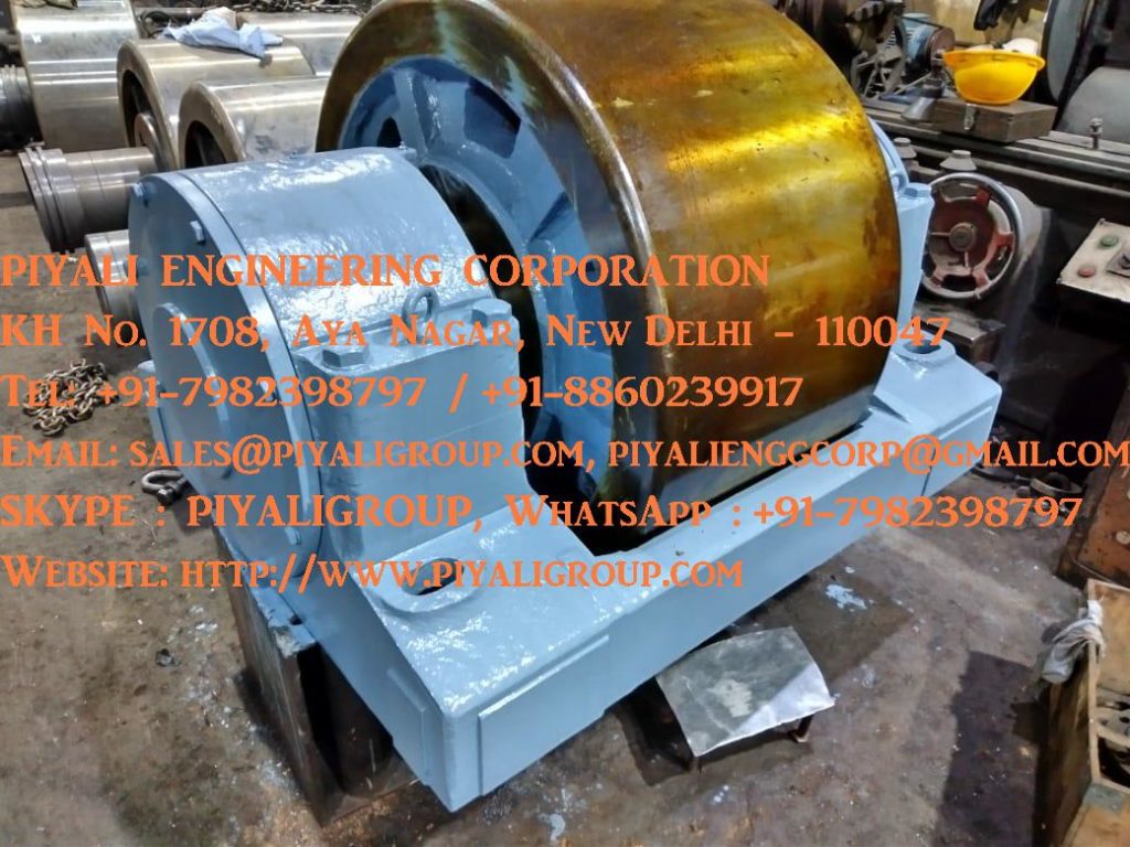 650 TPD Kiln Support Roller Assembly for Sponge Iron Plant DRI