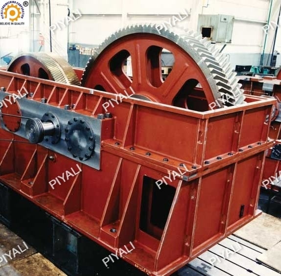 1-stage gearbox with 2 double helical gear sets- Manufacturers,Designers-PIYALI, India