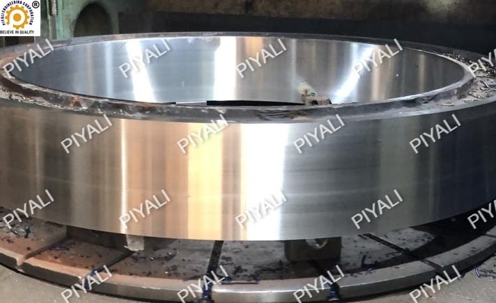 100 TPD KILN TYRE FINISHED MACHINING FOR  DRI SPONGE IRON STEEL PLANT - PIYALI GROUP INDIA 