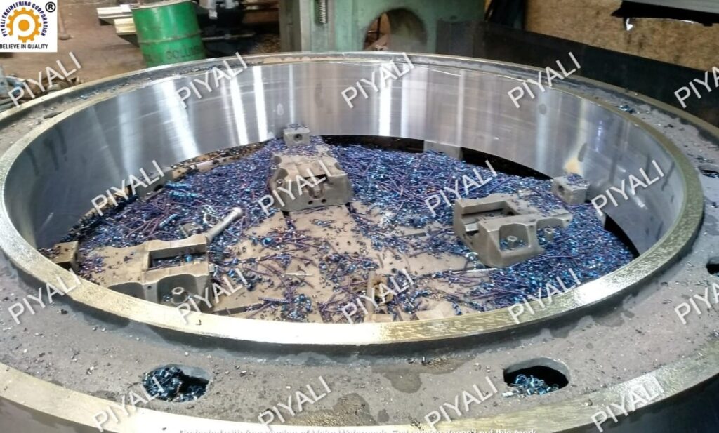 100 TPD KILN TYRE PROOF MACHINING FOR  DRI SPONGE IRON STEEL PLANT - PIYALI GROUP INDIA 