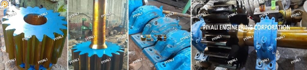 100 TPD KILN PINION ASSEMBLY FOR  DRI SPONGE IRON STEEL PLANT - PIYALI GROUP INDIA 