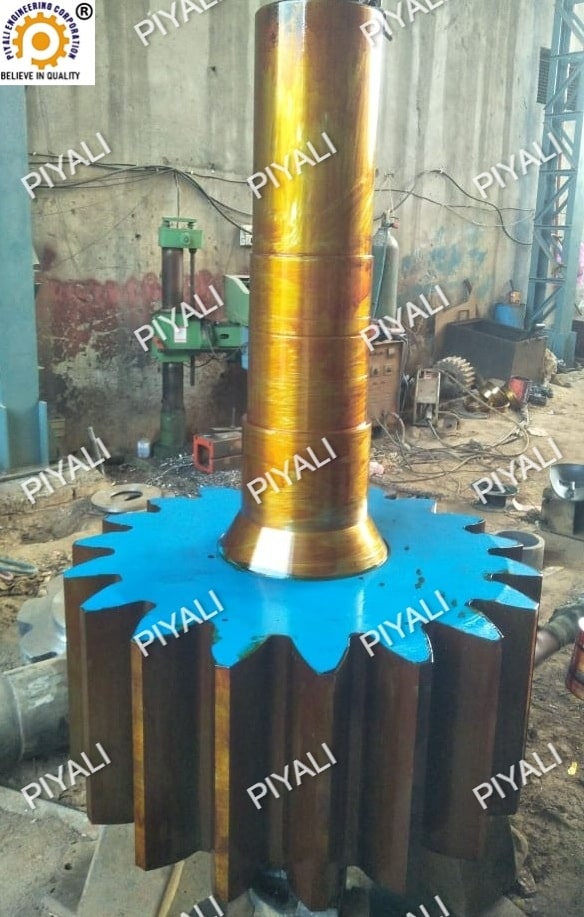 100 TPD Kiln Pinion with Shaft complete Assembly manufacturer