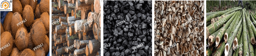 RAW MATERIALS FOR ACTIVATED CARBON- PIYALI GROUP INDIA 