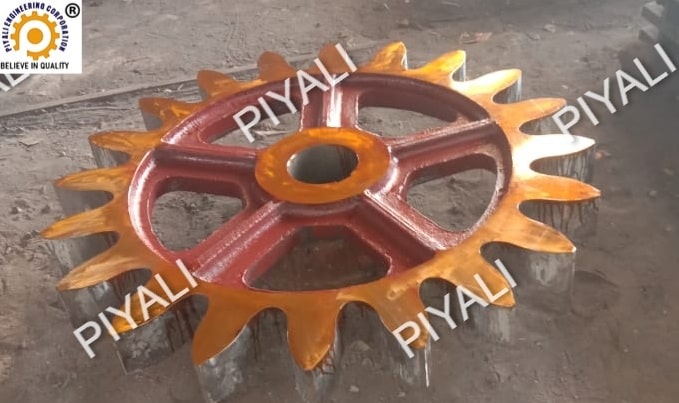 SUGAR MILL EQUIPMENT-SUGARCANE SPROCKET- PIYALI,,INDIA