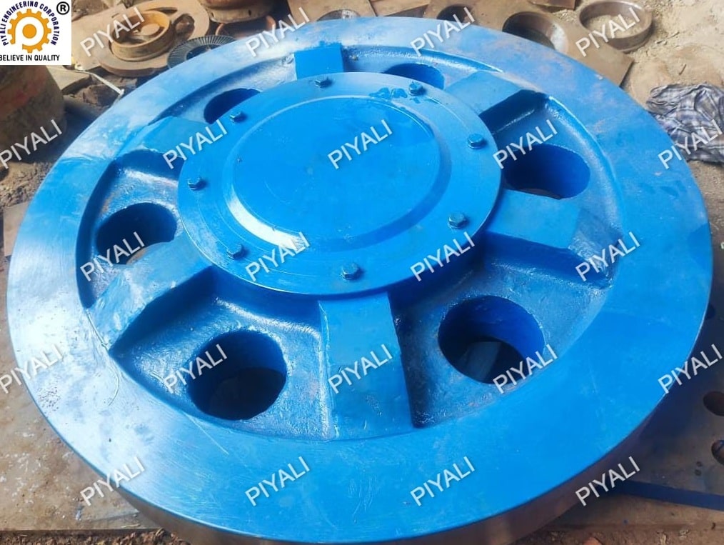 100 TPD KILN THRUST ROLLER  FOR DRI SPONGE IRON STEEL PLANT - PIYALI GROUP 