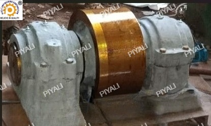 100 TPD Cooler Support Roller with shaft complete Assembly manufacturer supplier piyaligroup