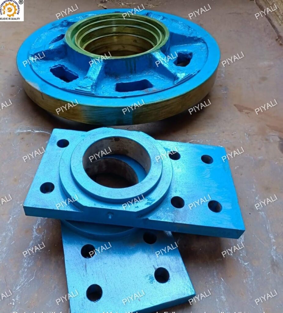 200 TPD KILN THRUST ROLLER SHAFT PLATE FOR DRI SPONGE IRON STEEL PLANT - PIYALI GROUP 