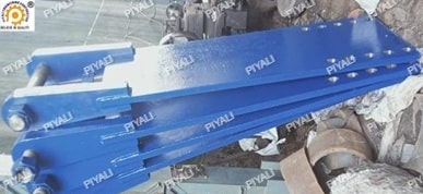 350 TPD ROTARY KILN GIRTH GEAR SPRING PLATES WITH PRODUCT SPECIFICATIONS - PIYALI