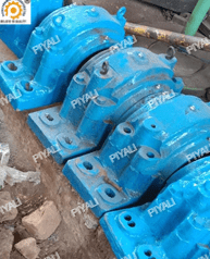 350 TPD Rotary Kiln Pinion with plummer block for Sponge Iron Steel Plant - PIYALI, INDIA