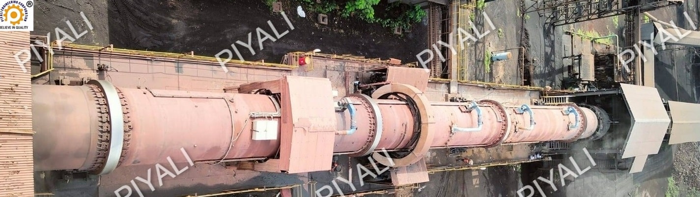 350 TPD Rotary Kilns for Sponge Iron Plant Machinery and Equipment