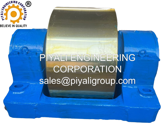Kiln Supporting Roller Assembly with Bearing Blocks, Sleeves, Oil Seal Cover